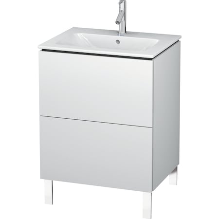 Duravit L-Cube Floor Standing Vanity Unit Lc662501818 White Matt LC662501818